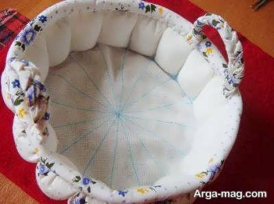 آموزش دوخت سبد سبزی به دو روش متفاوت