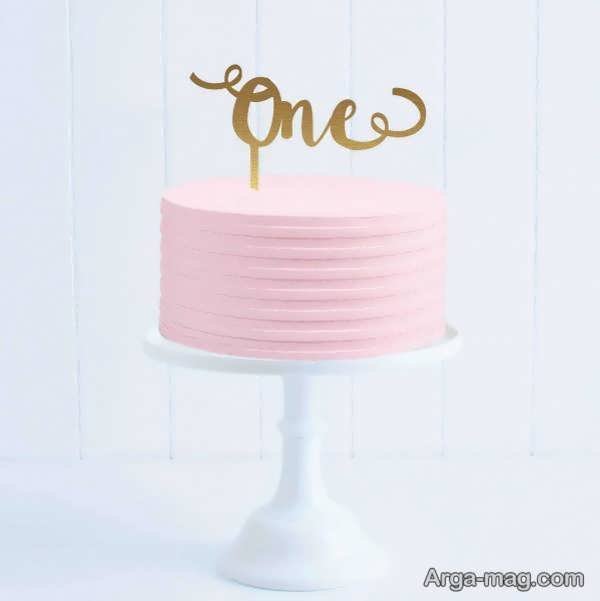 تزیین کیک تولد یکسالگی برای ثبت لحظاتی خاطره انگیز