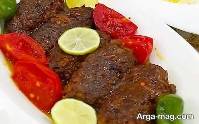 کباب مشتی با گوجه