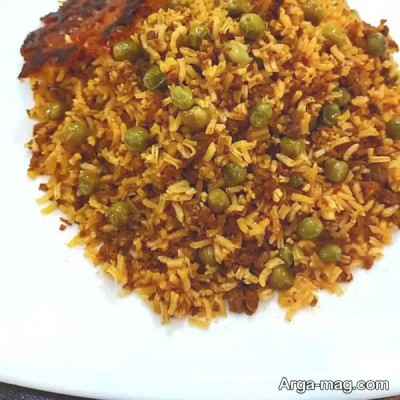 طرز تهیه نخود فرنگی پلو