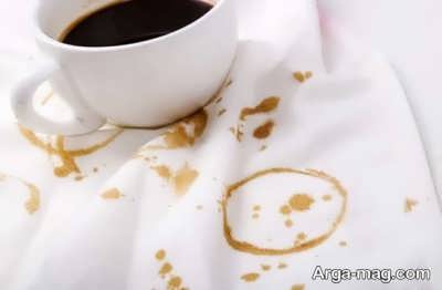 روش های تمیز کردن لک قهوه