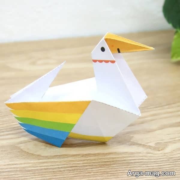 اردک اوریگامی زیبا