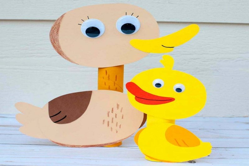 ایده های خلاقانه ساخت کاردستی اردک