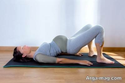 آموزش حرکات کگل جهت تقویت عضلات تحتانی لگن در حاملگی