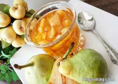 مواد لازم مرابی گلابی و سیب