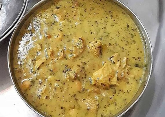 طرز تهیه آش سیرابی