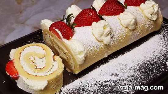 طرز تهیه رول سوئیسی