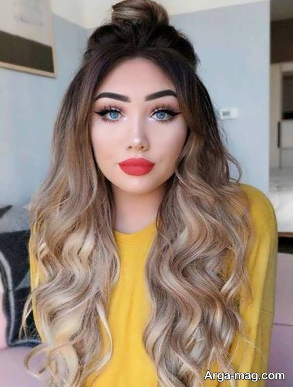 آرایش چهره گرد و تپل 