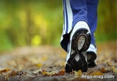 پیاده روی برای درمان درد پا
