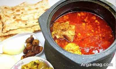 مواد اولیه آبگوشت کدو حلوایی