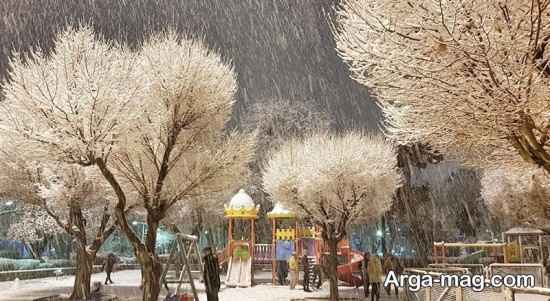 نواحی تفریحی تهران در زمستان