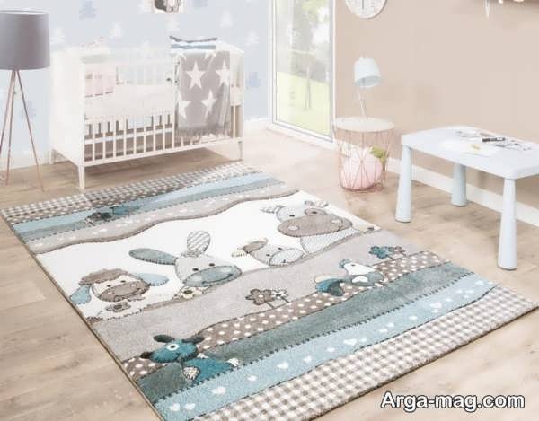 انواع فرش اتاق کودک جدید