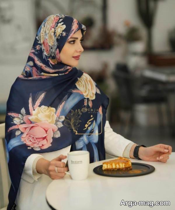 مدل روسری عید ۱۴۰۲ در طرح خاص