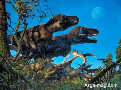 سیر تکامل دایناسور ها در جهان