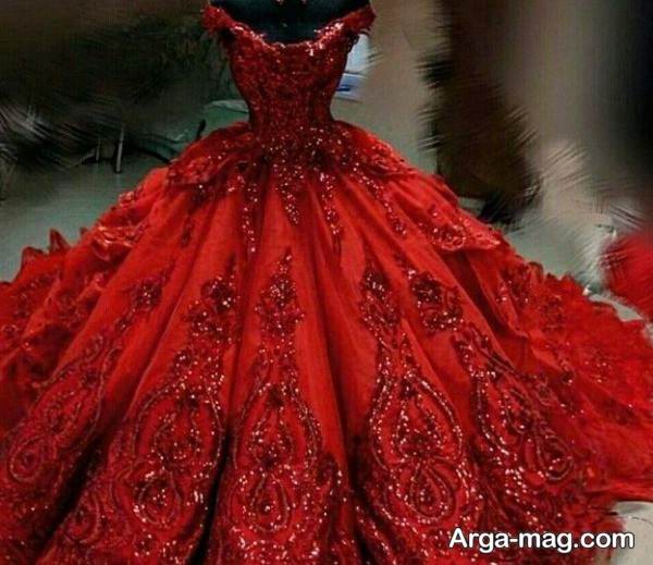 خاص ترین لباس عروس رنگی 1402