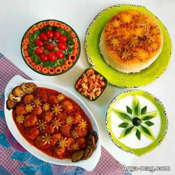 47 تزیین غذای ایرانی متفاوت و ناب ۱۴۰۲