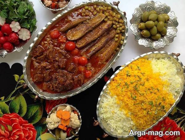 47 تزیین غذای ایرانی ۱۴۰۲ برای درخشیدن در پذیرایی