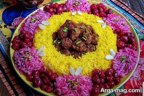 ایده های تزیینی جدید و خواستنی برای غذای ایرانی