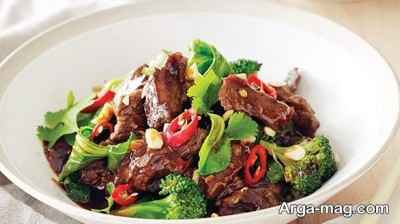 طرز تهیه سالاد رست بیف