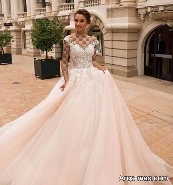 لباس عروس اروپایی زیبا