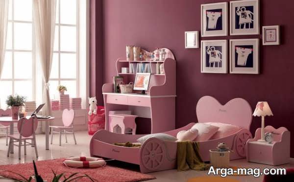 دیزاین زیبا اتاق خواب برای دختران نوجوان