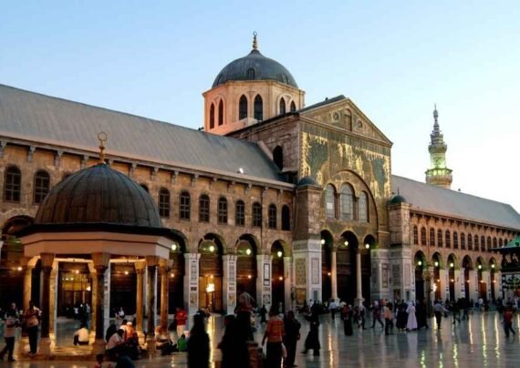 دیدنی های مسجد اموی دمشق