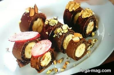 طرز تهیه سوشی موز خوشمزه