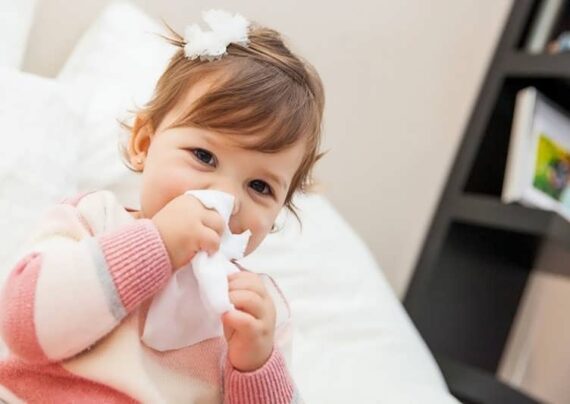 درمان خلط گلو در کودکان با روش های خانگی
