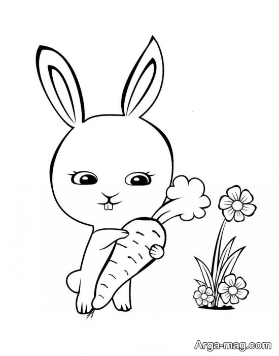 رنگ آمیزی برای هویج