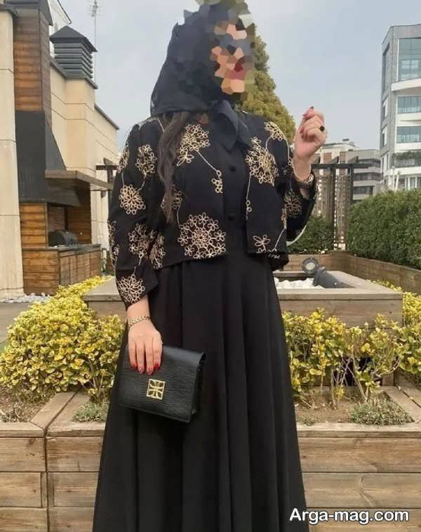 ساده ترین مدل مانتو خامه دوزی ۱۴۰۲