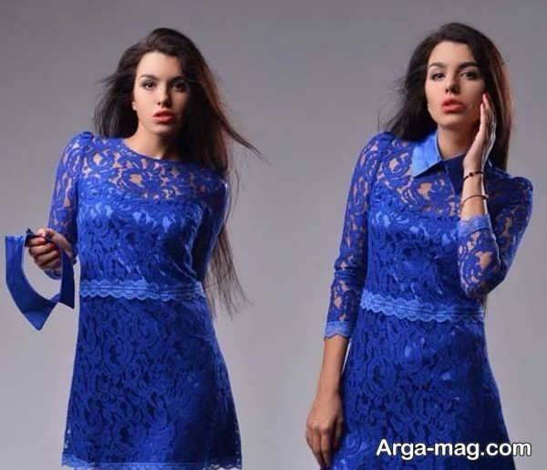 مدل زیبا لباس مجلسی گیپور