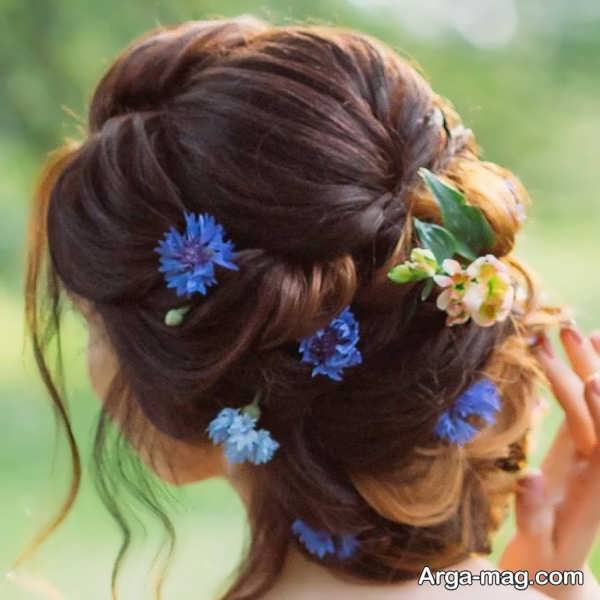 مدل های متفاوتی از شینیون ساقدوش عروس