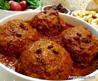 مراحل تهیه کوفته شانس
