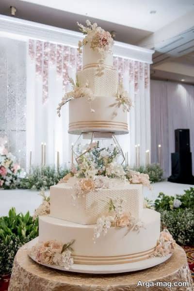 مهمترین اصول انتخاب کیک عروس