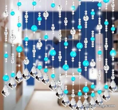 طریقه ساخت پرده ریسه ای با مهره
