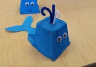 ایده های جالب و خلاقانه ساخت کاردستی نهنگ