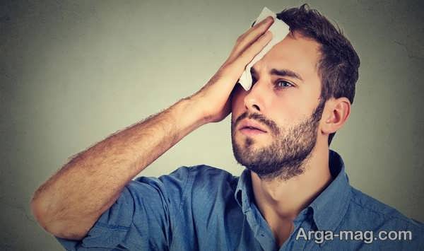 علت عرق زیاد چیست؟