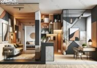 ایده های ناب برای  طراحی دکوراسیون داخلی خانه 50 متری