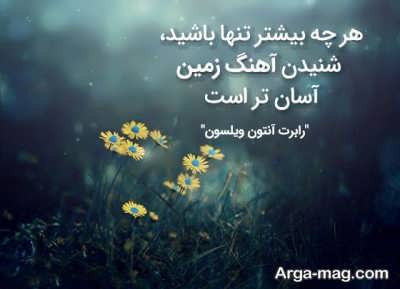 مجموعه ای از کپشن درباره تنهایی