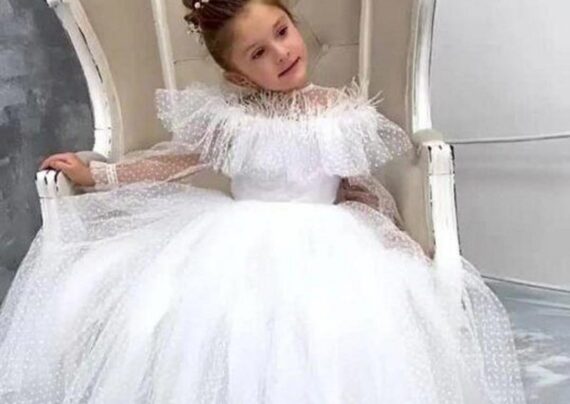 شیک ترین لباس عروس بچه گانه 1403
