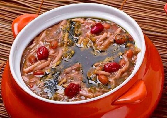 طرز تهیه آش آلبالو مجلسی