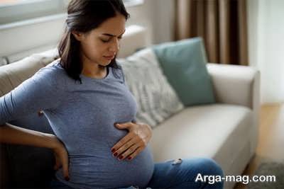 بررسی دلایل گرفتگی شکم در بارداری