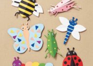 ایده های جالب و خلاقانه ساخت کاردستی حشرات
