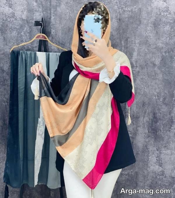 شال نخی تابستانی لاکچری