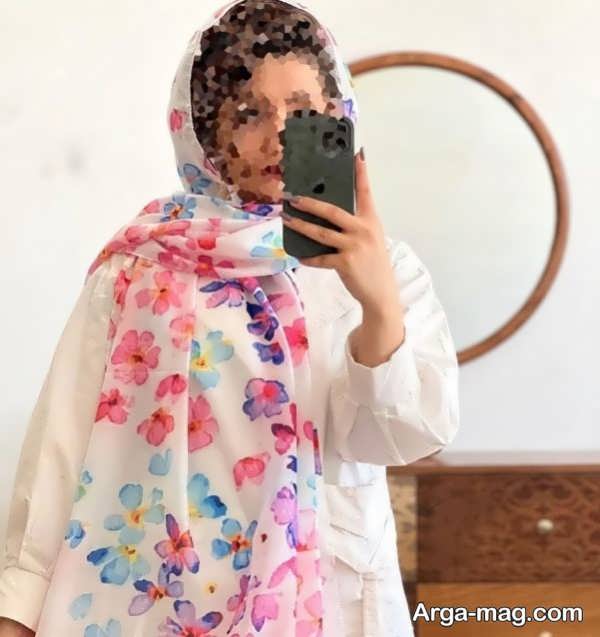 مدلهای شال نخی در رنگ زیبا