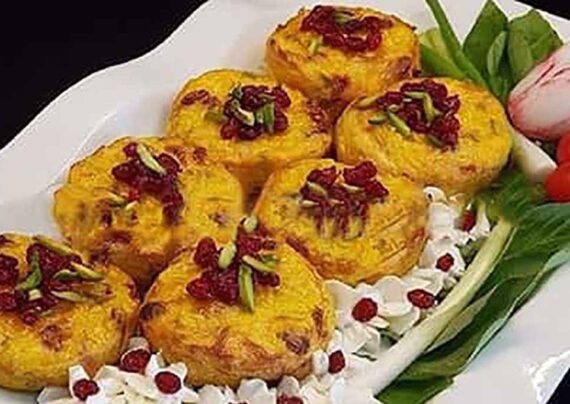 طرز تهیه کوکو برنج مجلسی