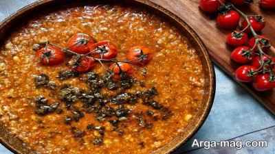 رسپی آش ترش