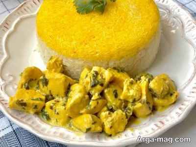 طرز تهیه مرغ گشنیزی 