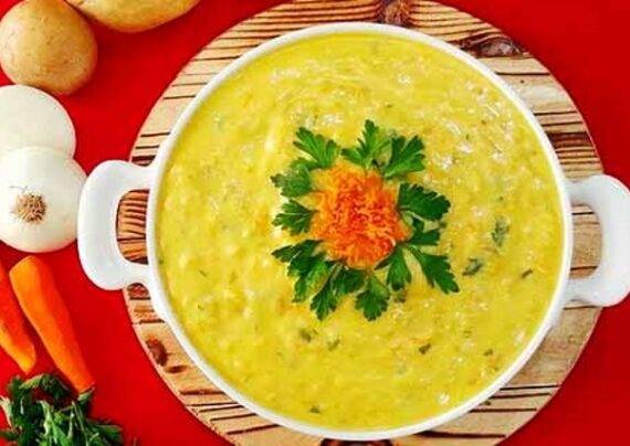 آشنایی با طرز تهیه سوپ سیب