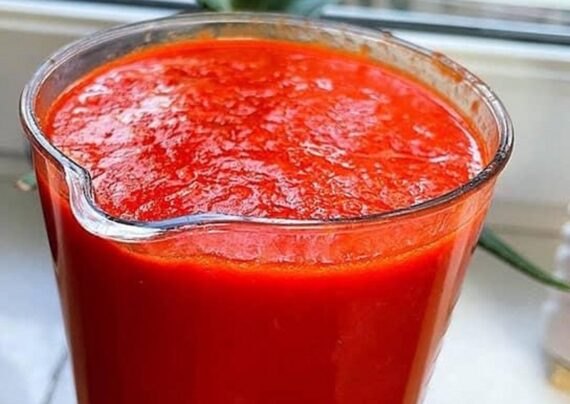 طرز تهیه رب فلفل دلمه ای با طعم عالی